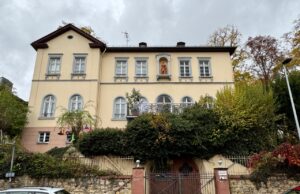 Schmalzbrote und Glühwein trotz Regen Geschichte >>>Historischer Rundgang in Laubenheim