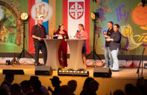 Rheinhessen trifft Bergstraße im Glas Heidesheimer Carneval-Verein feiert Weine und kündigt eine Jubiläumskampagnen an