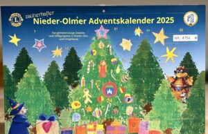Mit den Lions durch die Adventszeit KALENDER >>>Hinter 24 Türchen locken über 400 Gewinne