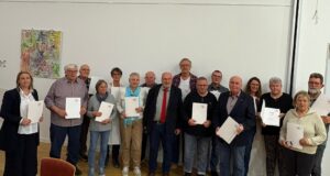 Arbeiterwohlfahrt Nierstein ehrte langjährige Mitglieder