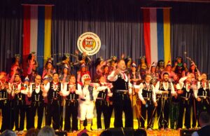 Schnattern und Watscheln in Perfektion Famose Sitzung der Bretzenummer Schnattergänsjer in der TSG-Halle