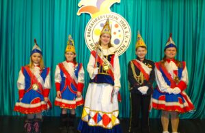 Finthen hat erstmals eine Zugprinzessin Neuerung zum Jubiläum beim 70. Zug der Finther Lebensfreude