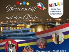 Helau auf dem Rhein!