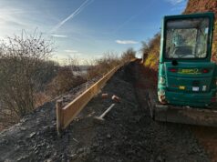 Nach Gesteinsabbruch am Rothenberg