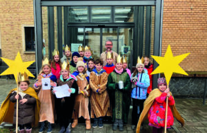 Bürgermeister empfängt Sternsinger im Rathaus