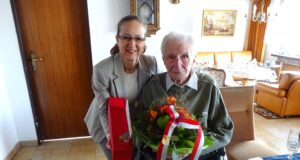 Auch mit 100 hat sich Ernst Hohl seinen Humor bewahrt