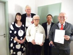 Zahlreiche langjährige Mitglieder ausgezeichnet