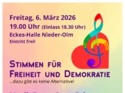Viele Stimmen für Freiheit und Demokratie