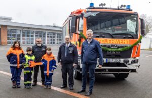 Neues Löschfahrzeug für den Katastrophenschutz
