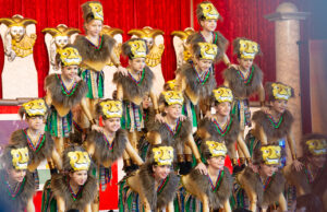 Dschungelfastnacht in der Goldbachhalle Karneval Club Undenheim gestaltete einen bravourösen Familiennachmittag