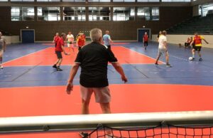 Hallenturnier der Walking Footballer