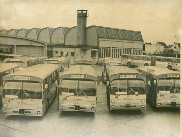 Historische Fotos der Verkersbetriebe