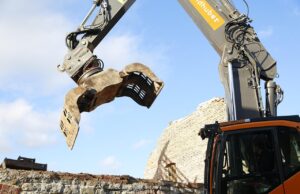 Abriss von zwei Wohngebäuden der Kommunalen Wohnungsgesellschaft