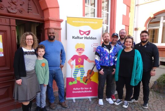 Kleine Kulturhelden in Gonsenheim in Aktion