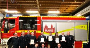 109 Brand- und Rettungseinsätze 2025 für die Feuerwehr Finthen