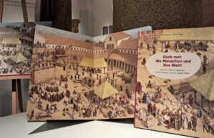 Wimmelbuch für städtische Kitas in Ingelheim Ein Buch über 100.000 Jahre Stadtgeschichte