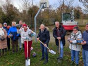 Mitte Mai wird das Basketballfeld in Oppenheim eingeweiht