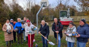 Mitte Mai wird das Basketballfeld in Oppenheim eingeweiht