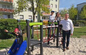 Neuer Glanz für Quartiersspielplatz „Im Roggenfeld“