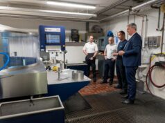 Neue Schlauchpflegeanlage für die Feuerwehr