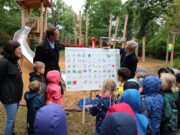 Waldspielplatz Bensheimer Straße offiziell eingeweiht