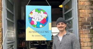 Scusy Arts zeigt abstrakte Kunst und Pop Art im werk:stück