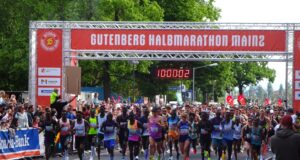 Stundenmarke beim Gutenberg-Halbmarathon erstmals geknackt
