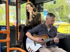 Live-Musik im Stadtbus
