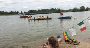 Weiterhin Betretungsverbot auf Nackenheimer Rheininseln Geleitete Ausflüge zur Rheininsel Kisselwörth – wie auf dem Archivfoto – waren früher ein beliebtes Freizeitangebot. Wegen der Maßnahmen zur Bekämpfung der Afrikanischen Schweinepest bleibt das Betreten der Insel weiterhin verboten.