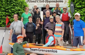 Beim Kanu-Club Oppenheim wächst das Team Grenzenlos Inklusives Sportangebot mit einem gesellschaftlich festen Halt