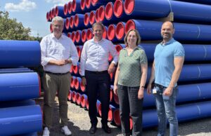 Startschuss für neue Wassertransportleitung in der Mainzer Straße Investition in eine sichere Wasserversorgung für kommende Jahrzehnte