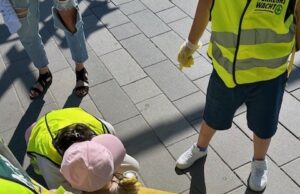 Gelbe-Füße-Aktion an der Parkschule stärkt Verkehrssicherheit
