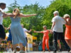 Ein Stadtteilfest mit vielen Gemeinschaftsmotiven