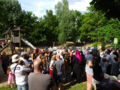 Neue Spielgeräte für den Zagrebplatz