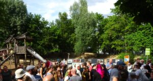 Neue Spielgeräte für den Zagrebplatz