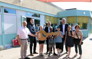 Sanierte und modernisierte Räume der Grundschule Hasengrund in Betrieb