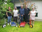 Mit Spende „Fuhrpark“ der Kita V erweitert