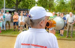 Boulen bei Böckler Sport, Musik und Künstlermarkt beim 5. Bischemer Kultursommer