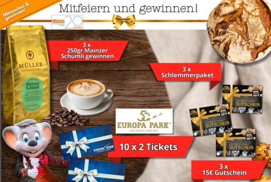 Wir sagen Danke – mit tollen Gewinnen