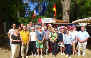 60 Jahre Partnerschaft Laubenheim und Longchamp Das Jubiläum wurde auf dem Rebblütenfest gefeiert