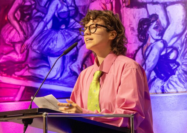 Überreichung Förderstipendium an Melis Ntente