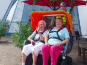 Mit der Rikscha mitten ins Leben