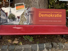 Eine Sitzgelegenheit mit Botschaft