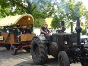 Die Trachtenvereine marschierten durch Weisenau
