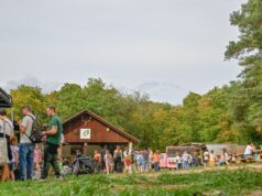 Der Lennebergwald glänzte als Jubiläumscampus