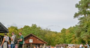 Der Lennebergwald glänzte als Jubiläumscampus