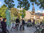 Zweite Fahrradbörse auf dem Schlossplatz