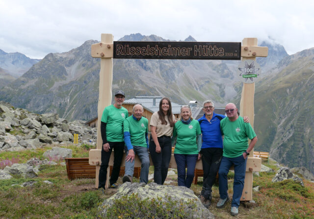 DAV Sektion Rüsselsheim feiert 100 Jahre Rüsselsheimer Hütte