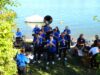 Spaß und Musik am Rheinufer